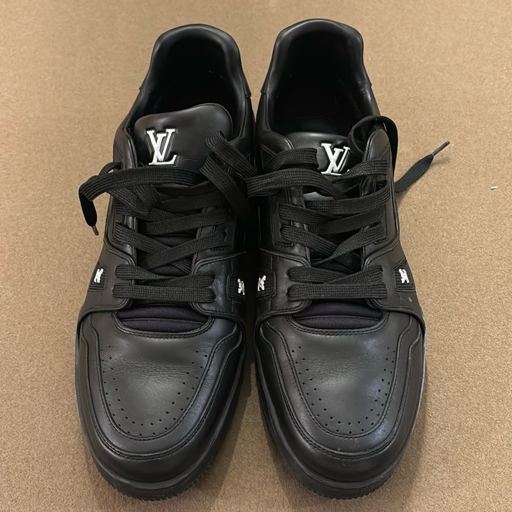 Louis Vuitton Black x Virgil Abloh Trainers Size 8